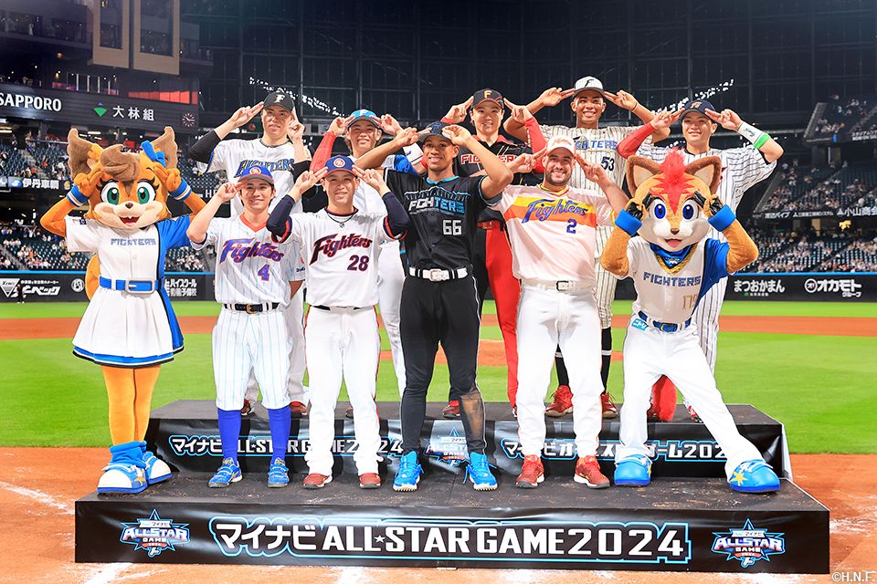 日ハムのユニフォーム演出が非常に素晴らしかった件＠NPB