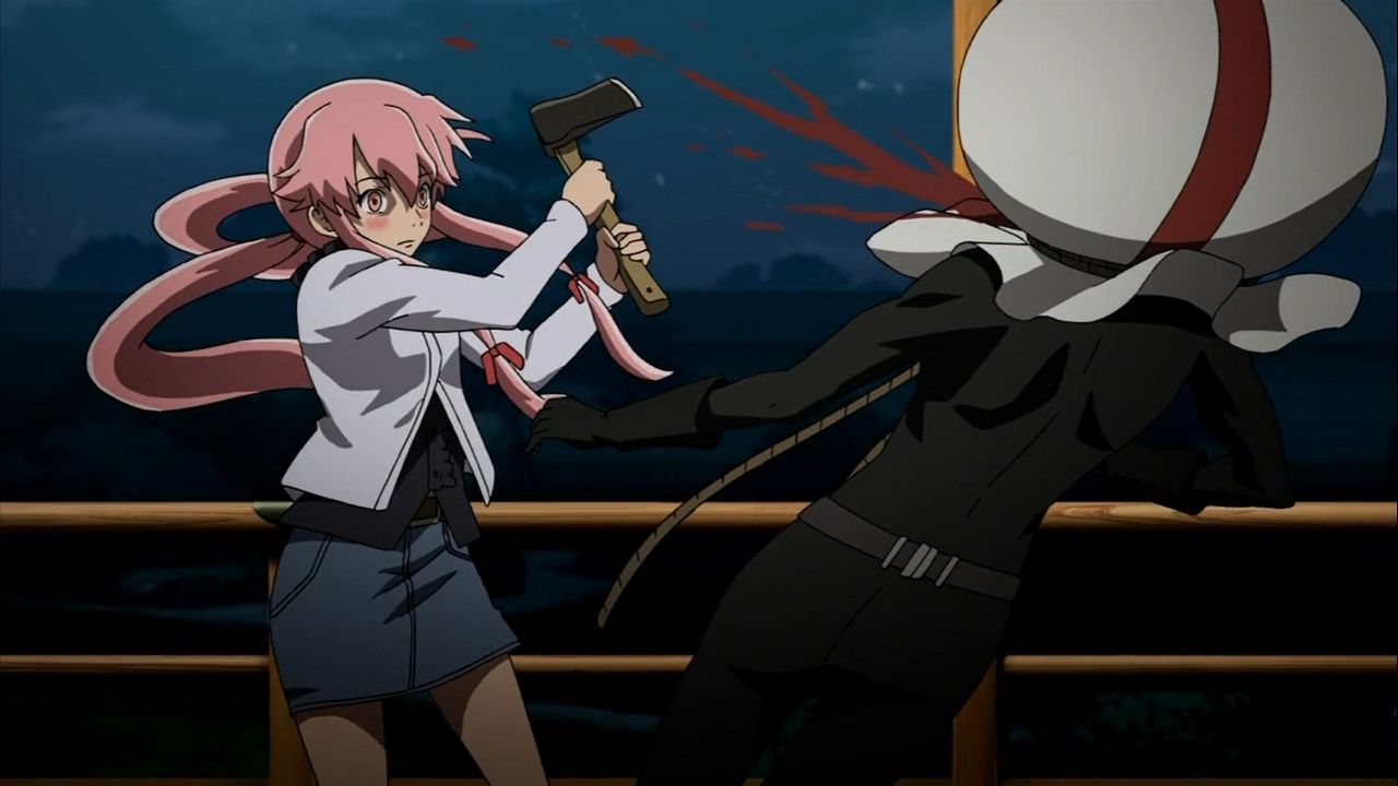 未来日記 5話 ボイスメモ 感想 由乃日記 色々な意味でよかった どらぶろ