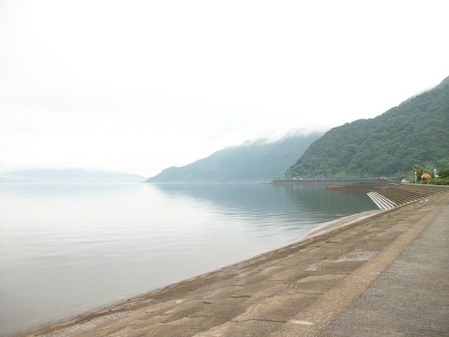 姶良市なぎさ公園から錦江湾