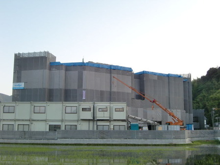 2014年6月23日クオラリハビリテーション姶良病院建設現場