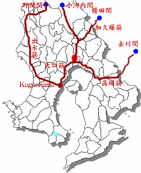 薩摩藩筋(主要道路)