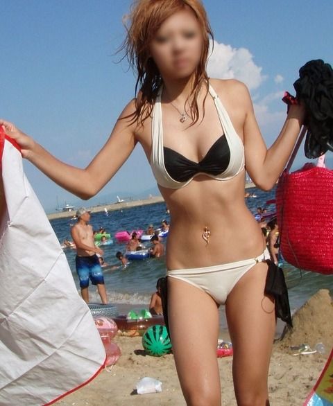 素人透けビキニエロ画像 