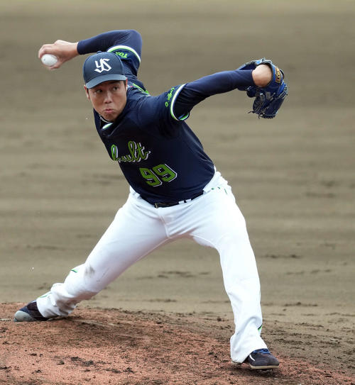 【悲報】ヤクルト青柳晃洋（31）、2軍戦4度目の登板。5回4失点（被安打7、与四球1）