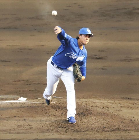 【8/13 2軍 D2-2T】松木平優太、阪神打線を7回無失点！要所で痛打を許さず！「結果で覆すしかない」