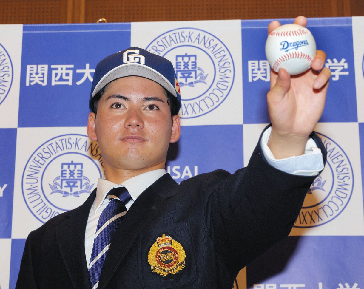 【朗報】中日ドラ1金丸「１年目から２桁勝利ができれば自然と新人王にもつながる」
