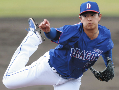 【中日】仲地礼亜、鋭く縦に落ちるスライダーに手応え！シート打撃で打者4人に安打性1本！！