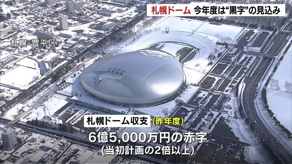 【悲報】札幌市議会委「札幌ドーム黒字は全然手放しで喜べない」