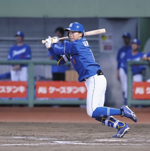 中日・岡林勇希、7回に同点タイムリー！交流戦に入って調子が急上昇！7試合で5度マルチヒット！