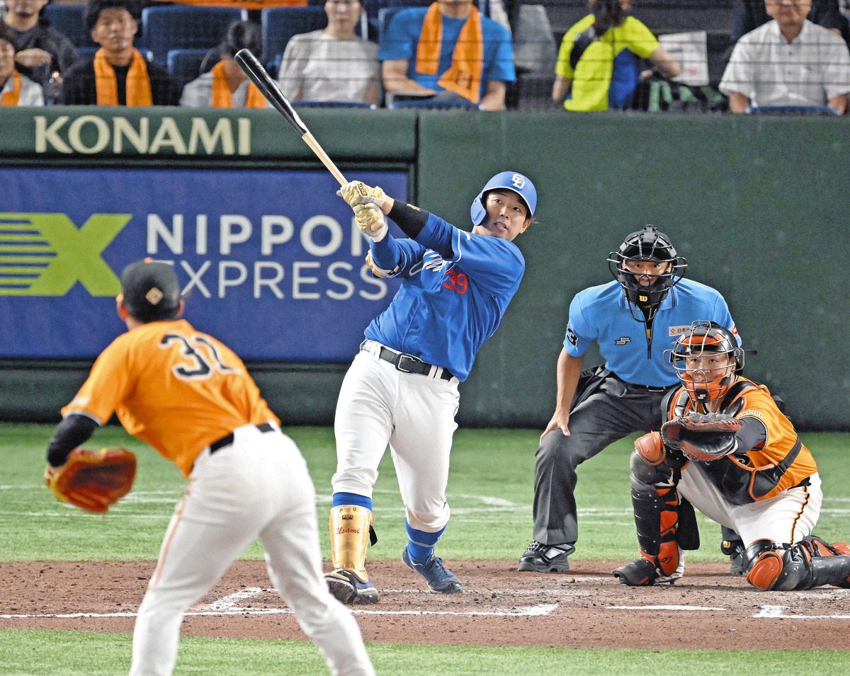 宇佐見真吾、今季初のホームランを含めた4打点の大活躍！
