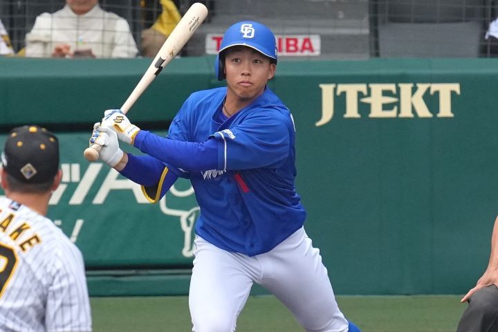【朗報】岡林勇希、近日中にも規定打席に乗りそう
