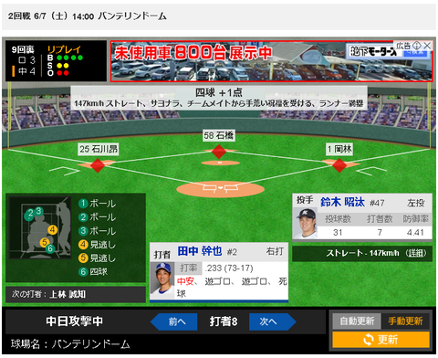 【朗報】中日ドラゴンズさん、9回裏2アウトから逆転サヨナラｗｗｗ