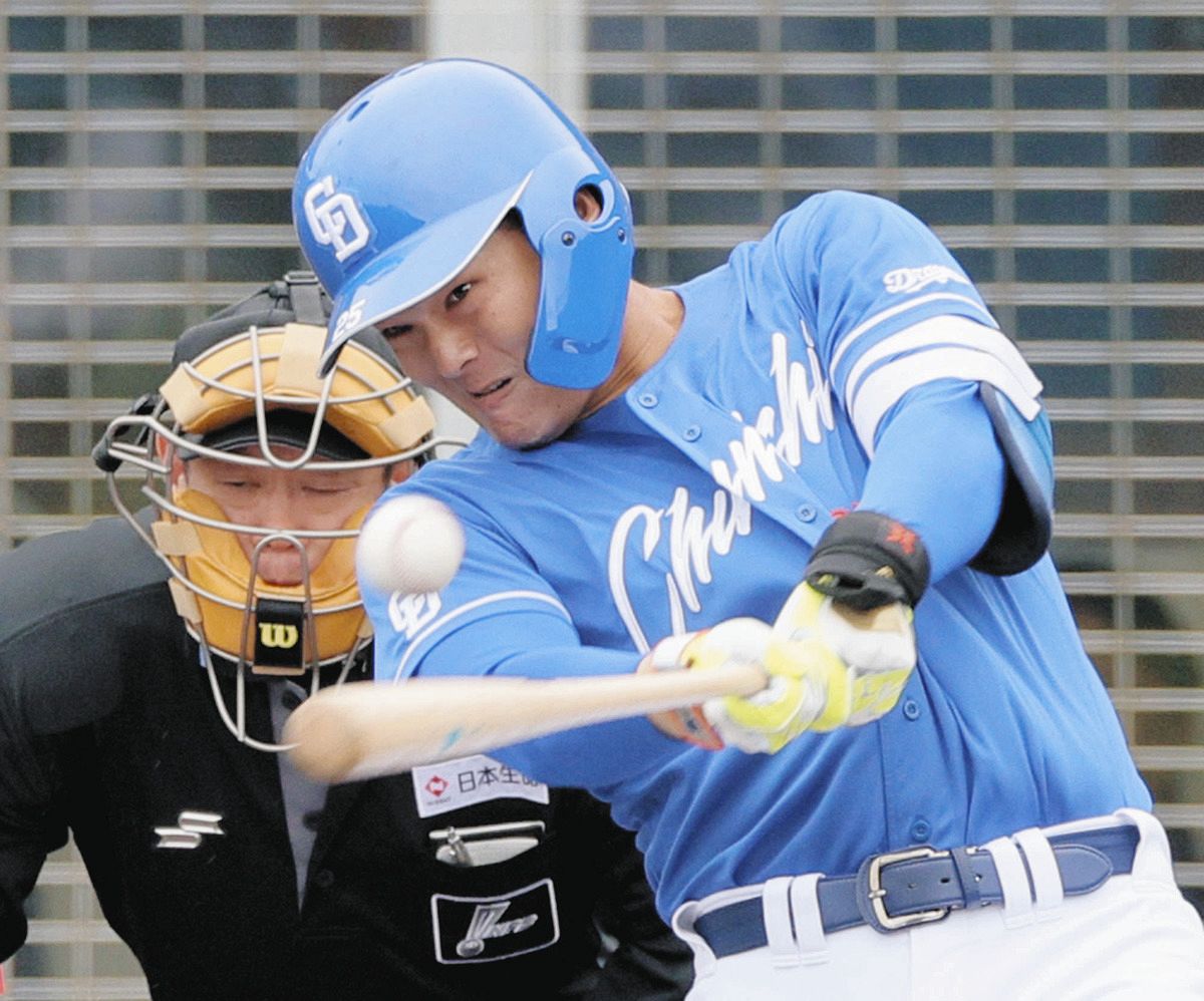 【朗報】井上監督「4番は石川昂弥（23）で固定。よほどのことがない限り我慢して使い続ける」
