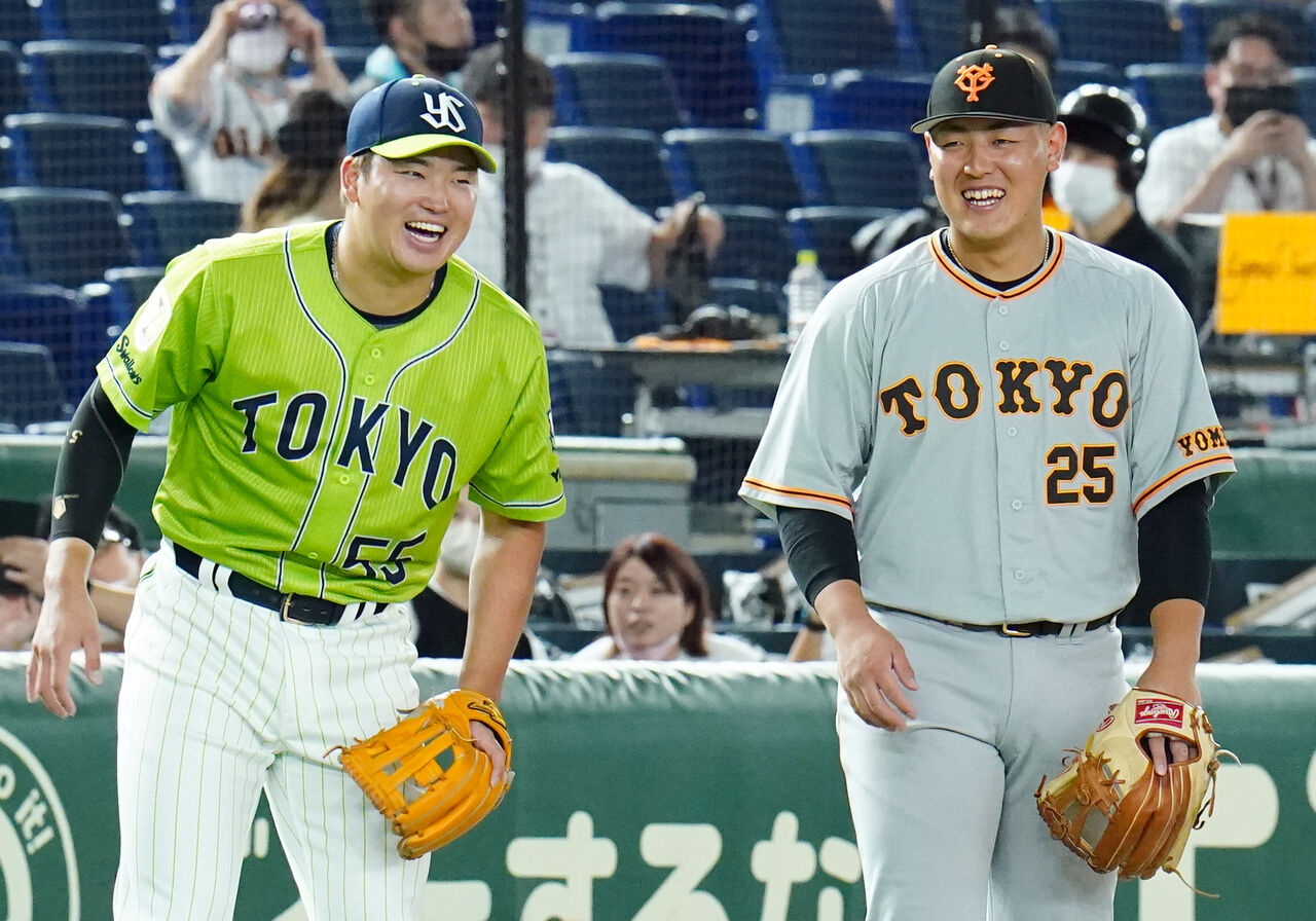 【疑問】ヤクルト・村上宗隆と巨人・岡本和真　メジャーはどちらを高く評価する？
