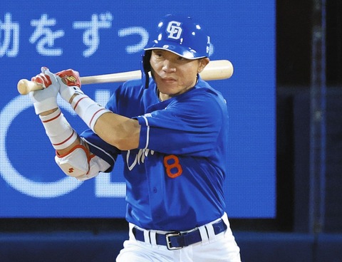 【祝】大島洋平、谷沢健一さんに並ぶ球団歴代３位タイ2062安打！！