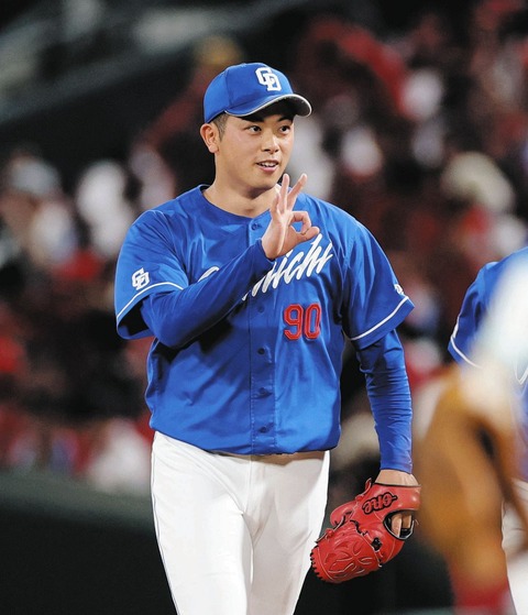 松山晋也、セーブ数リーグトップタイ！救援陣3連投解禁でCS進出へ総力戦！！