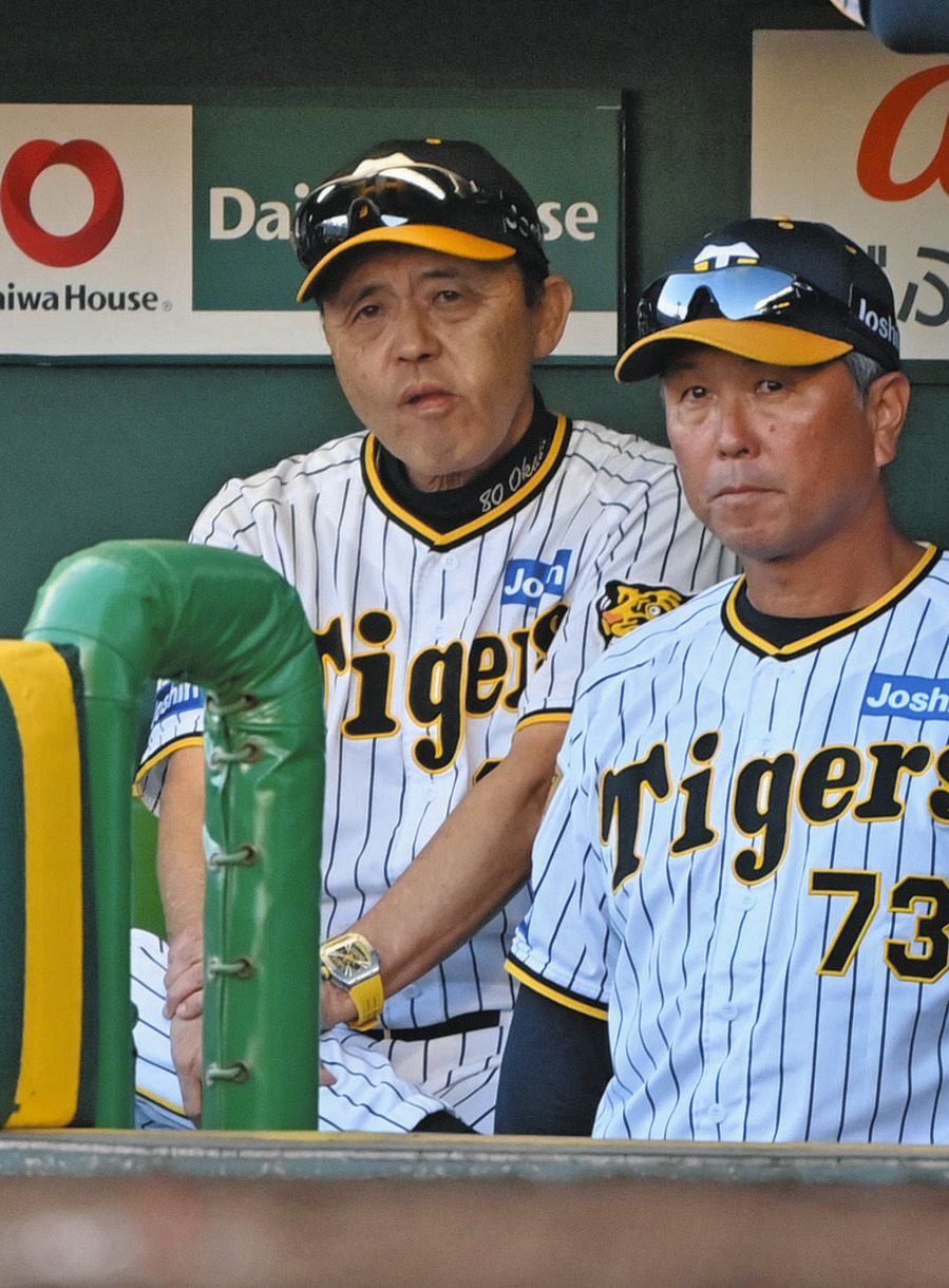 【悲報】連覇を逃した阪神・岡田監督の去就、球団社長は明言せず・・・