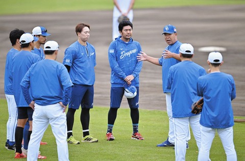 中日・井上監督、高橋周平ら30代前半の6選手に自己流調整を許可！「そこは大人扱いして」