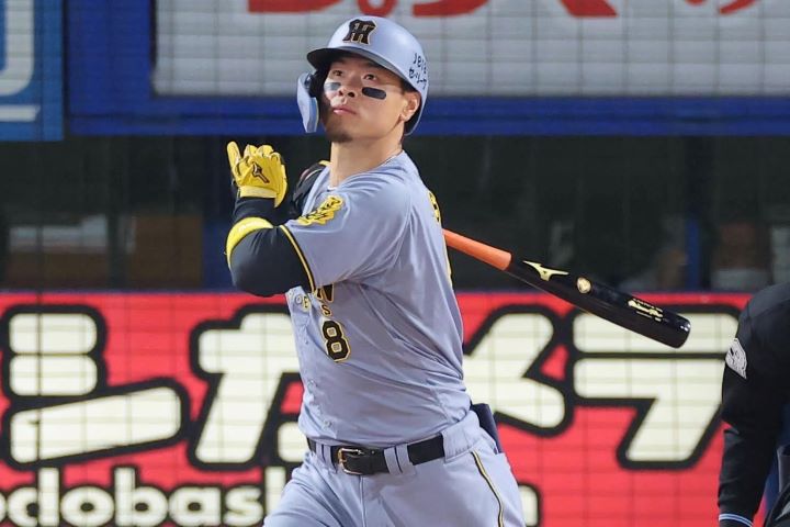 佐藤輝明(神).288 24本 62点 OPS.949 8盗塁←これ