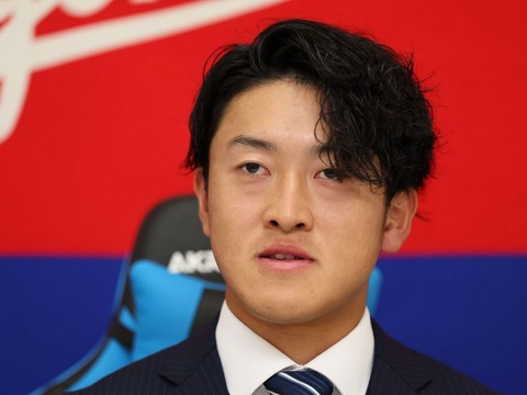 【中日】山浅龍之介、210万円減の400万円で育成契約！