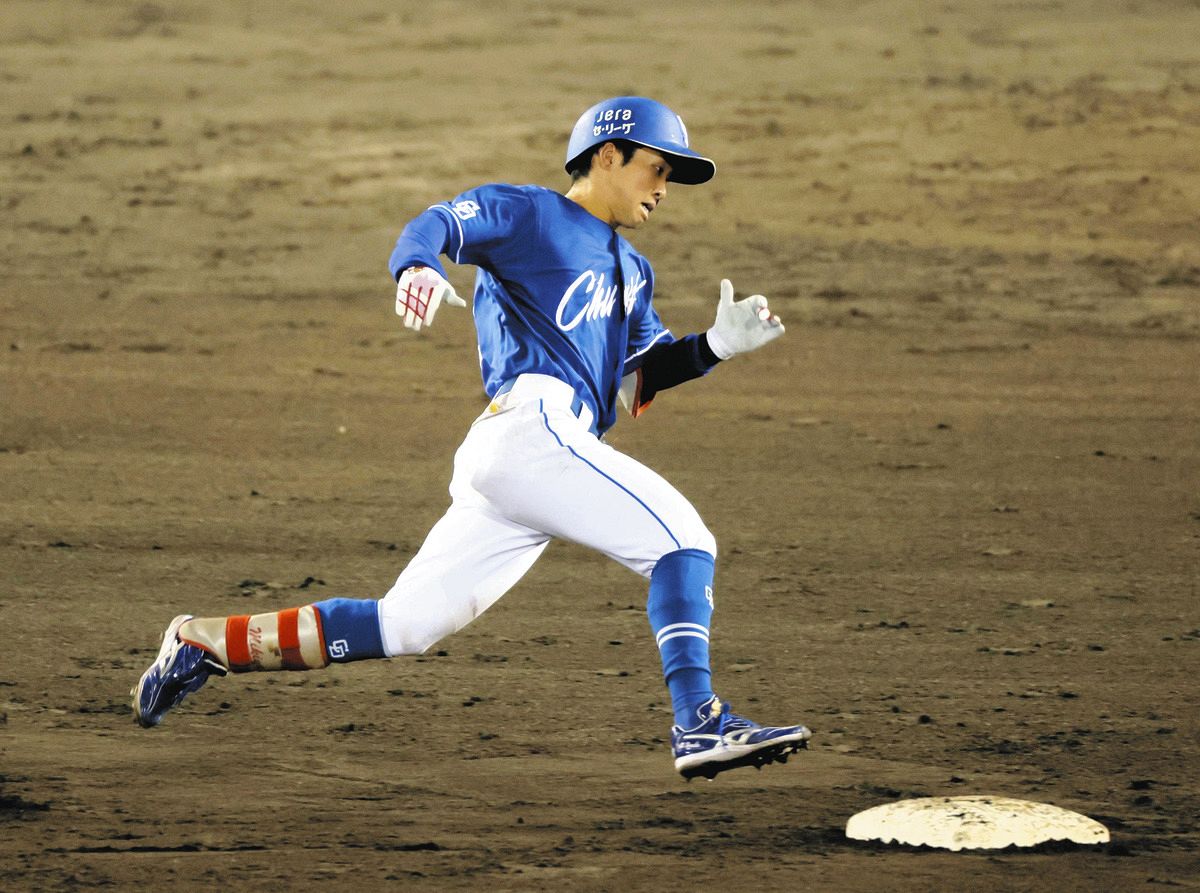 田中幹也、阪神・才木のスライダーを捉えて三塁に到達し先制点につながる！