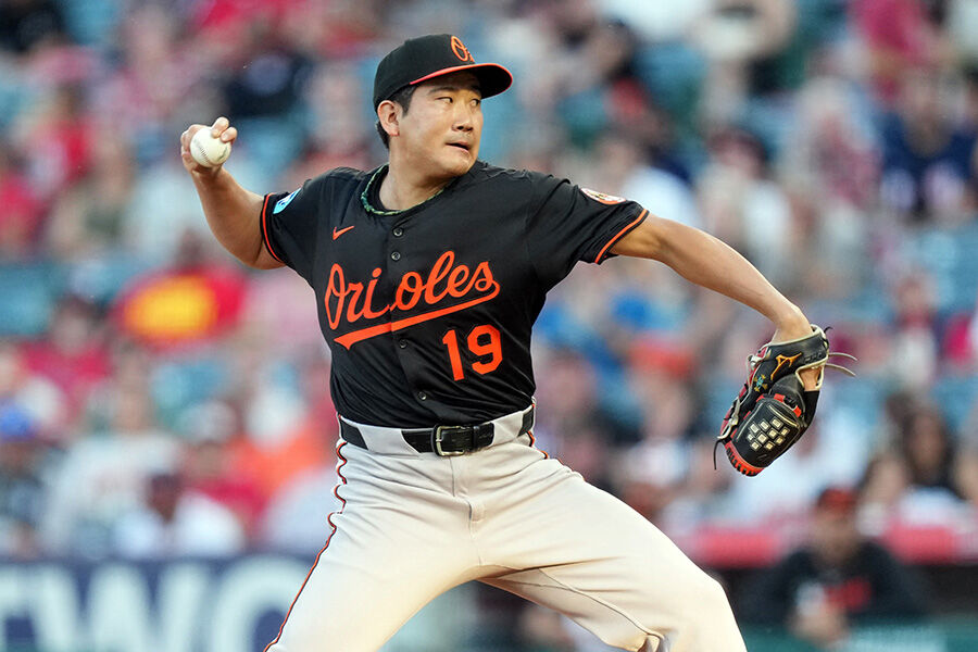 【朗報】オリオールズ菅野智之、7回1/3無四球1失点でチーム最多の4勝目！