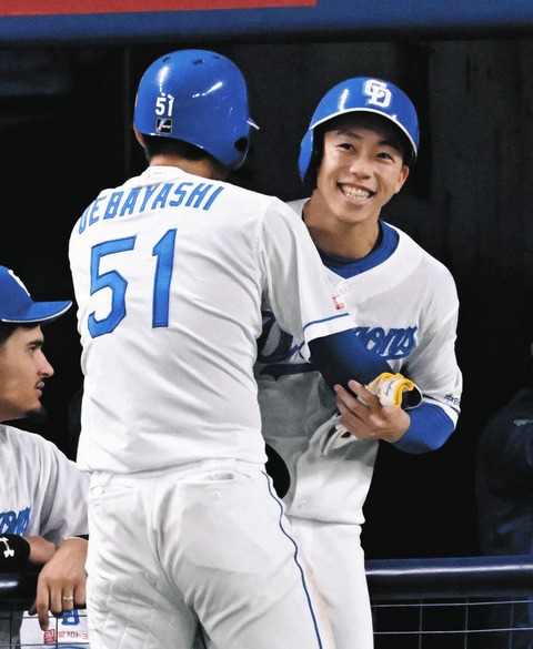 【オールスター】中日・上林誠知、ホームランダービーの投手役に岡林を指名【Wバヤシ】