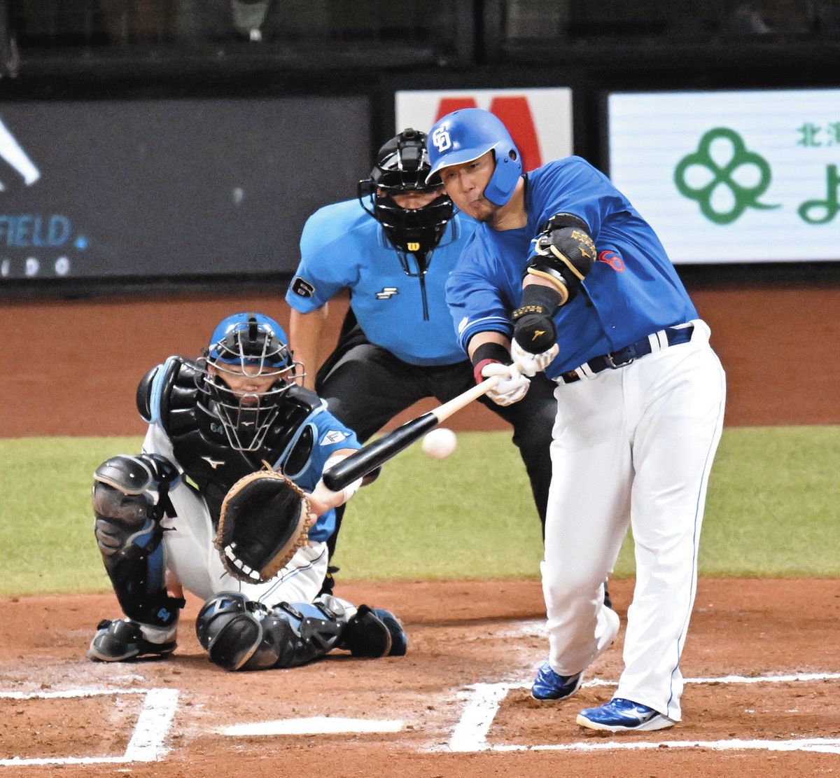 中田翔、20打席ぶりのヒットで復活の兆し！