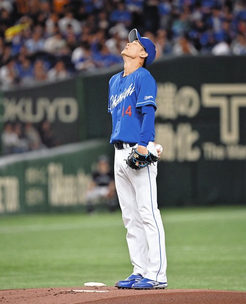 草加勝、初回の5失点は「地に足が着いていなかった」プロ初登板を振り返る