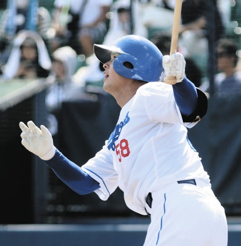 【8/17 2軍 D13-4Bs】前日２軍落ちの石橋康太、猛打賞4打点の大暴れ！！「何としてでもという思いがあった」