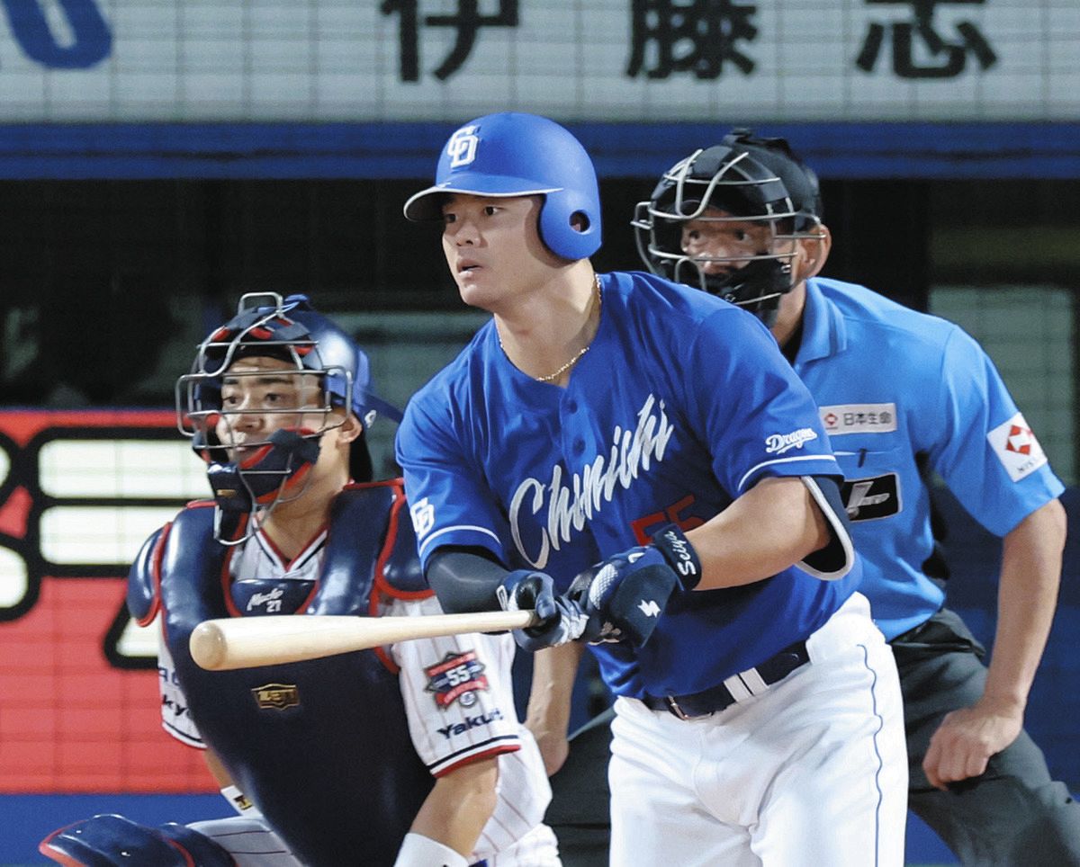 細川成也、マルチ安打でチームをけん引！リーグトップの安打数に並ぶ