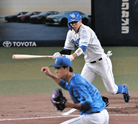 【祝】樋口正修、藤浪からプロ初安打！「やっと打てました…」記念ボールは実家の両親へ