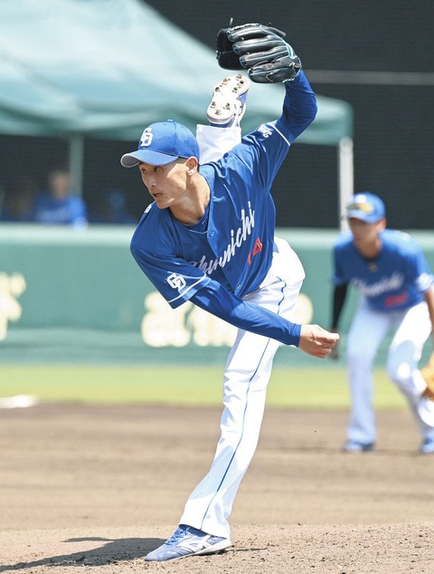 【6/29 2軍 D1-2T】草加勝、5度目登板はプロ最長4回68球零封！落合2軍監督「器用にやっている」
