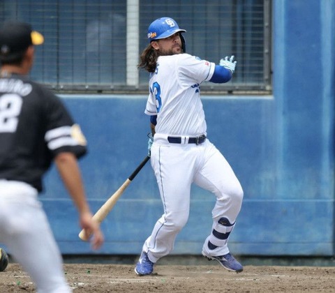 【7/27 D5-1SB】新外国人チェイビス、来日初打点＆初マルチ！中日2軍は2位と4G差で首位！！