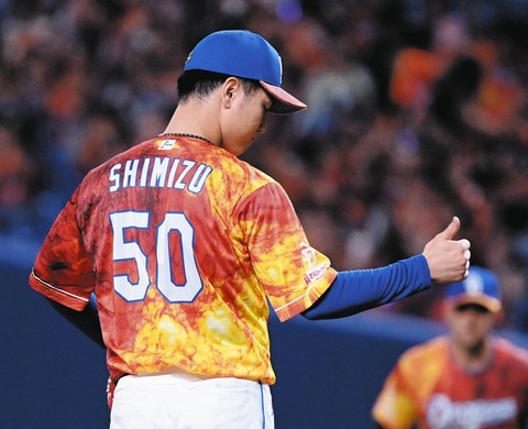 「代理守護神」清水達也、緊急登板”2球締め”で今季初セーブ！！