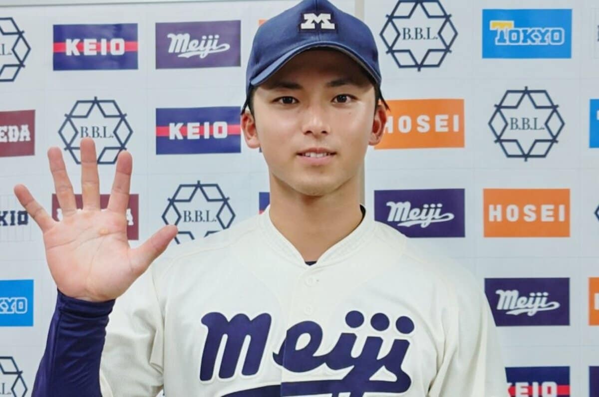 【ドラフト】広島、地元出身の明大・宗山塁の1位指名を決定！