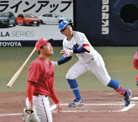 好調 田中幹也、6月の月間打率0割8分2厘から大成長！4打数2安打で4試合連続安打！！！