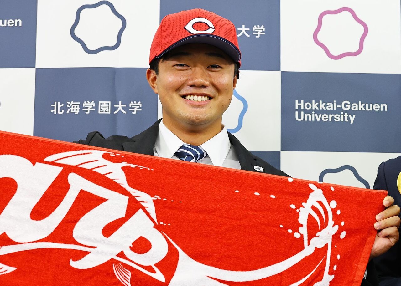 【朗報】広島ドラ4工藤泰己「大学の卒業に必要な単位は取得済みです」