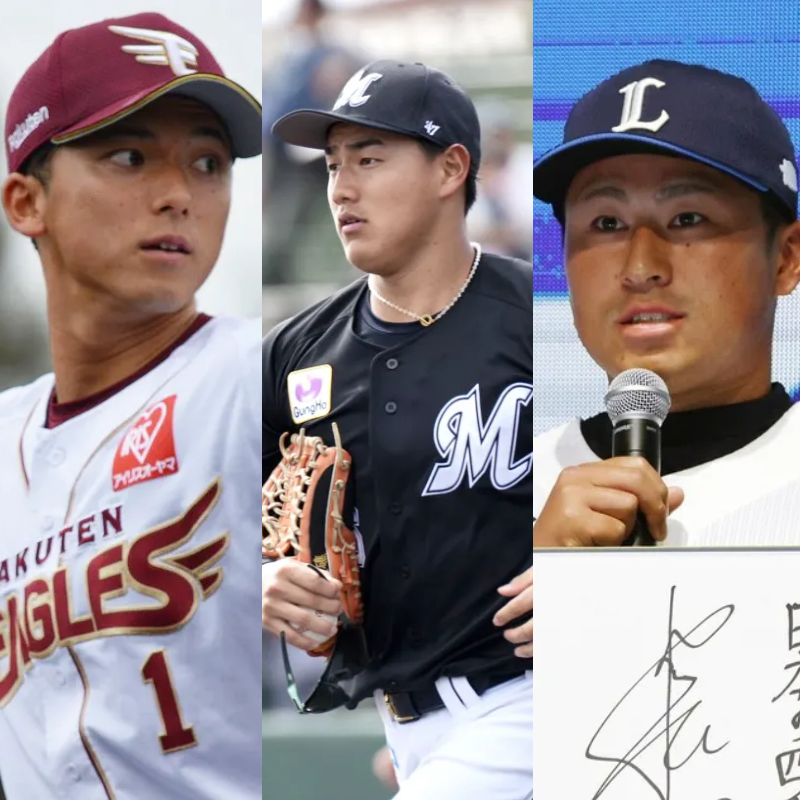 【朗報】パリーグ新人王争い、野手４選手による史上稀に見る大混戦！！