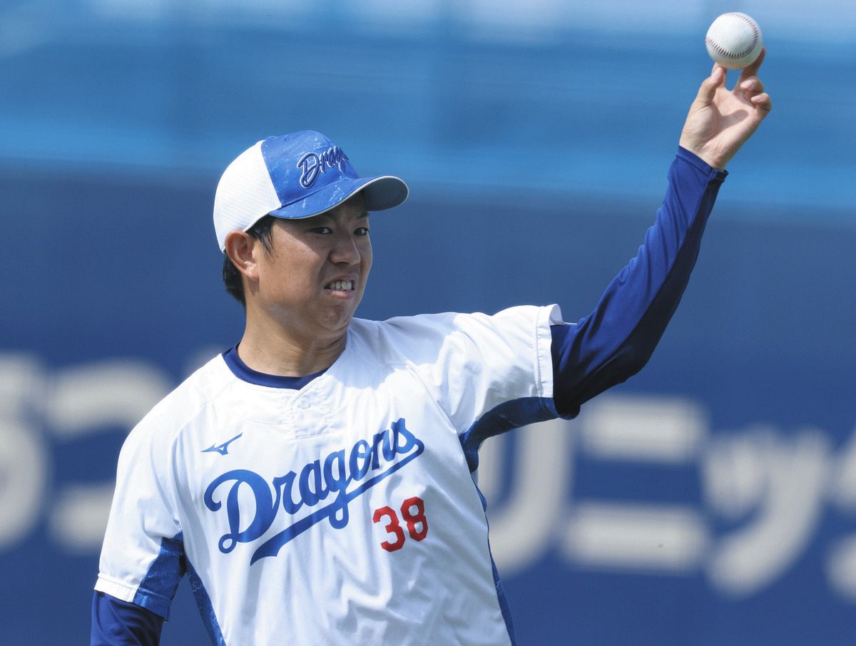 セ・リーグ首位との戦い、松葉貴大が気を引き締める