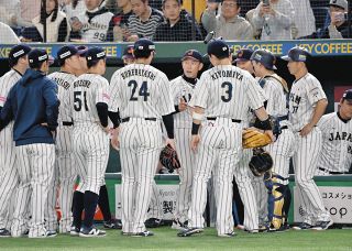 【悲報】プレミア12決勝 円陣での辰己涼介さん「未来から来ました。優勝おめでとう」【予祝】