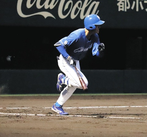 【8/12 2軍 D2-3xT】尾田剛樹、2安打3盗塁で足とバットでアピールも牽制死…