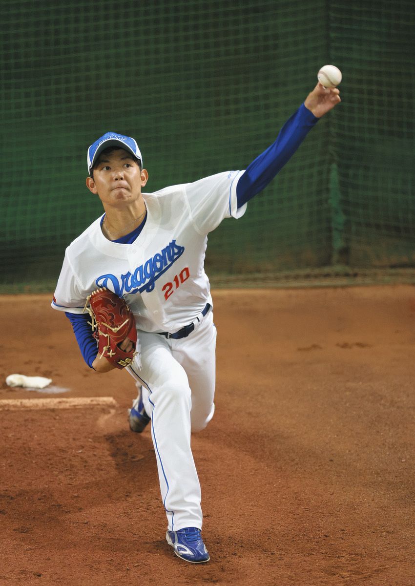 岡田俊哉、支配下復帰への道！ブルペンで全力アピール！！