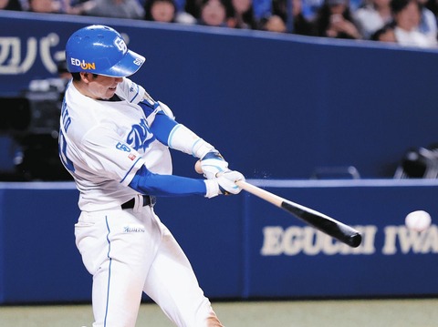 好調！山本泰寛、4試合連続マルチ安打マーク！4試合で10安打と打ちまくり！！