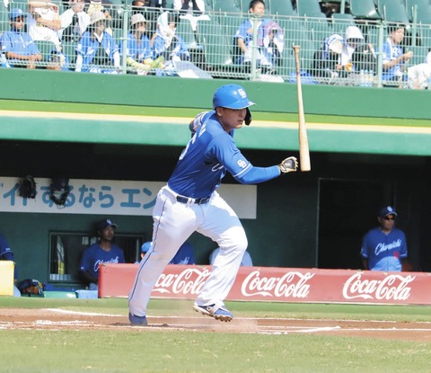 【8/31 2軍 D5-3BS】石川昂弥、「コンパクトに」狙い通りの一打！好調キープ6戦連続安打！！