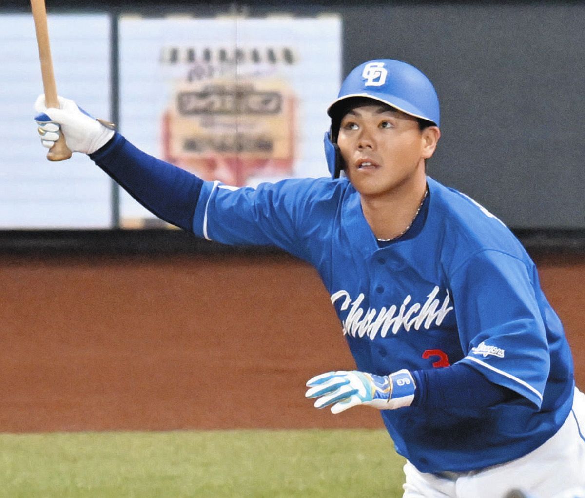 高橋周平、2年ぶりの本塁打で中日に貴重な先制点！