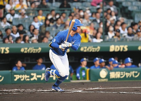 岡林勇希　好相性の甲子園で阪神・村上から2安打！「状態を上げたい」