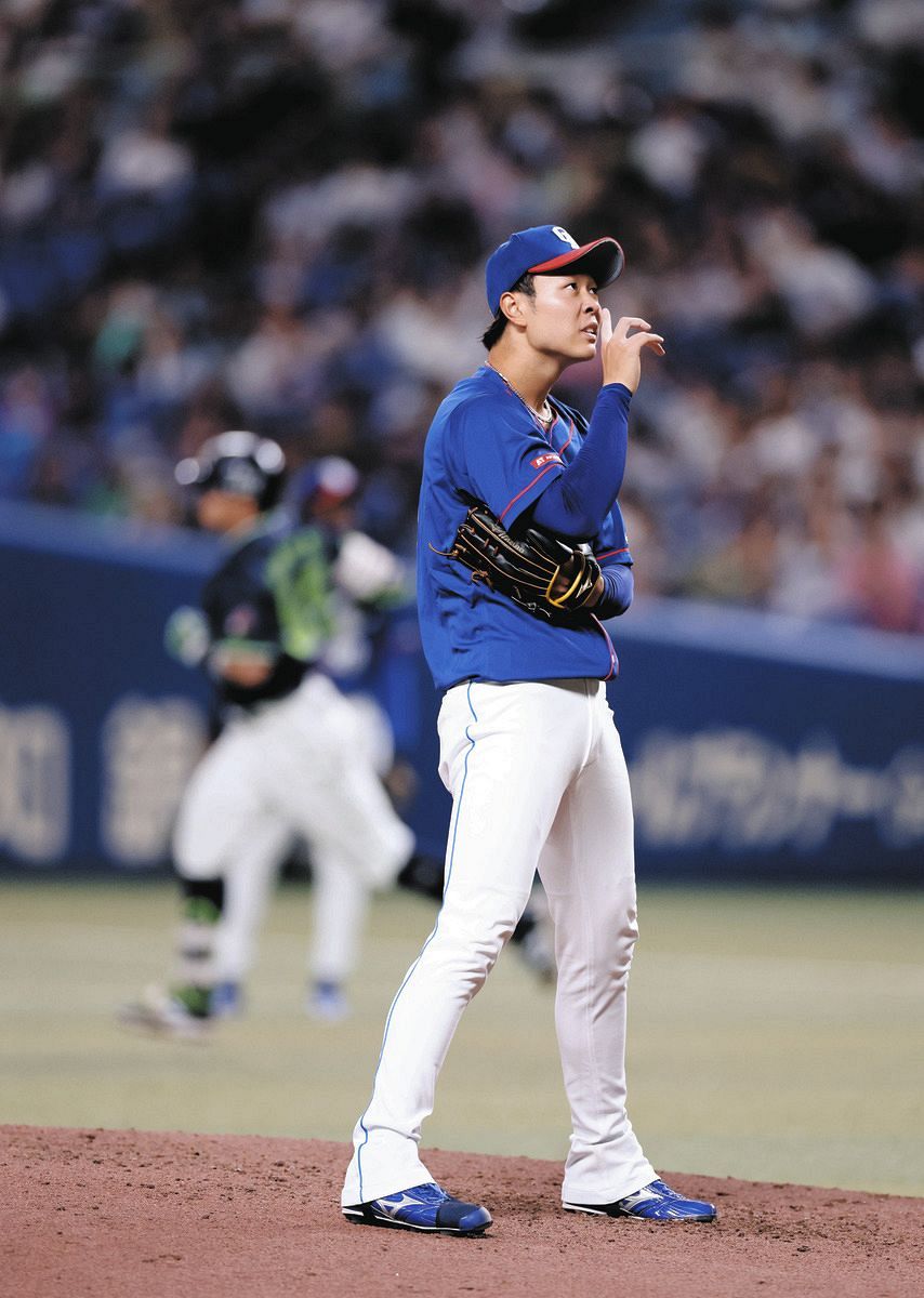 高橋宏斗、今季初の被弾！！510人目打者のヤクルト・村上に痛恨の一発