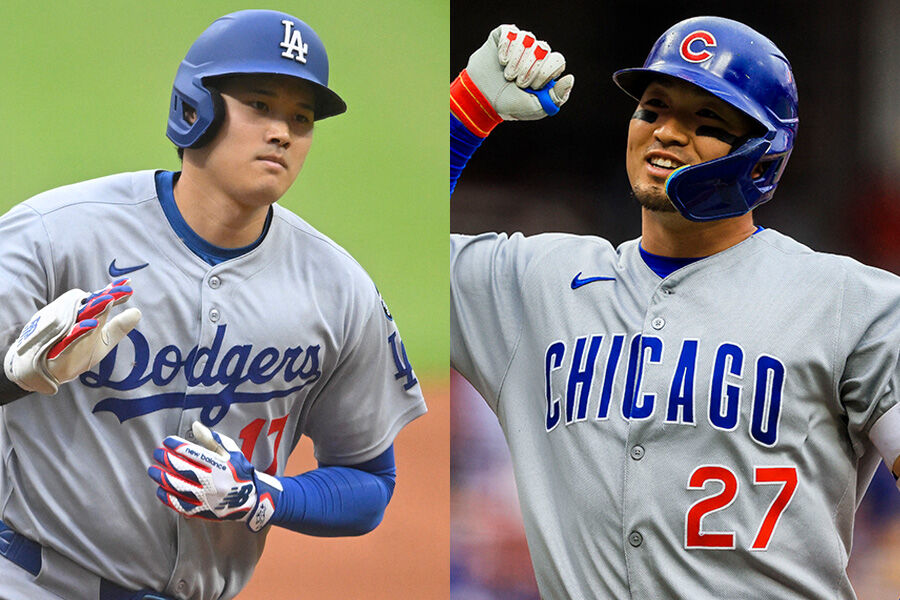 【朗報】大谷翔平は本塁打、鈴木誠也は打点でMLBトップ！！史上初もあり得る躍動！！