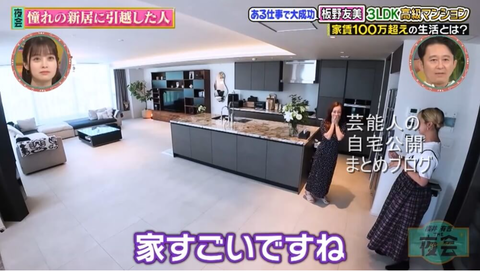 【凄い】板野友美とヤクルト高橋奎二の自宅が超豪華！