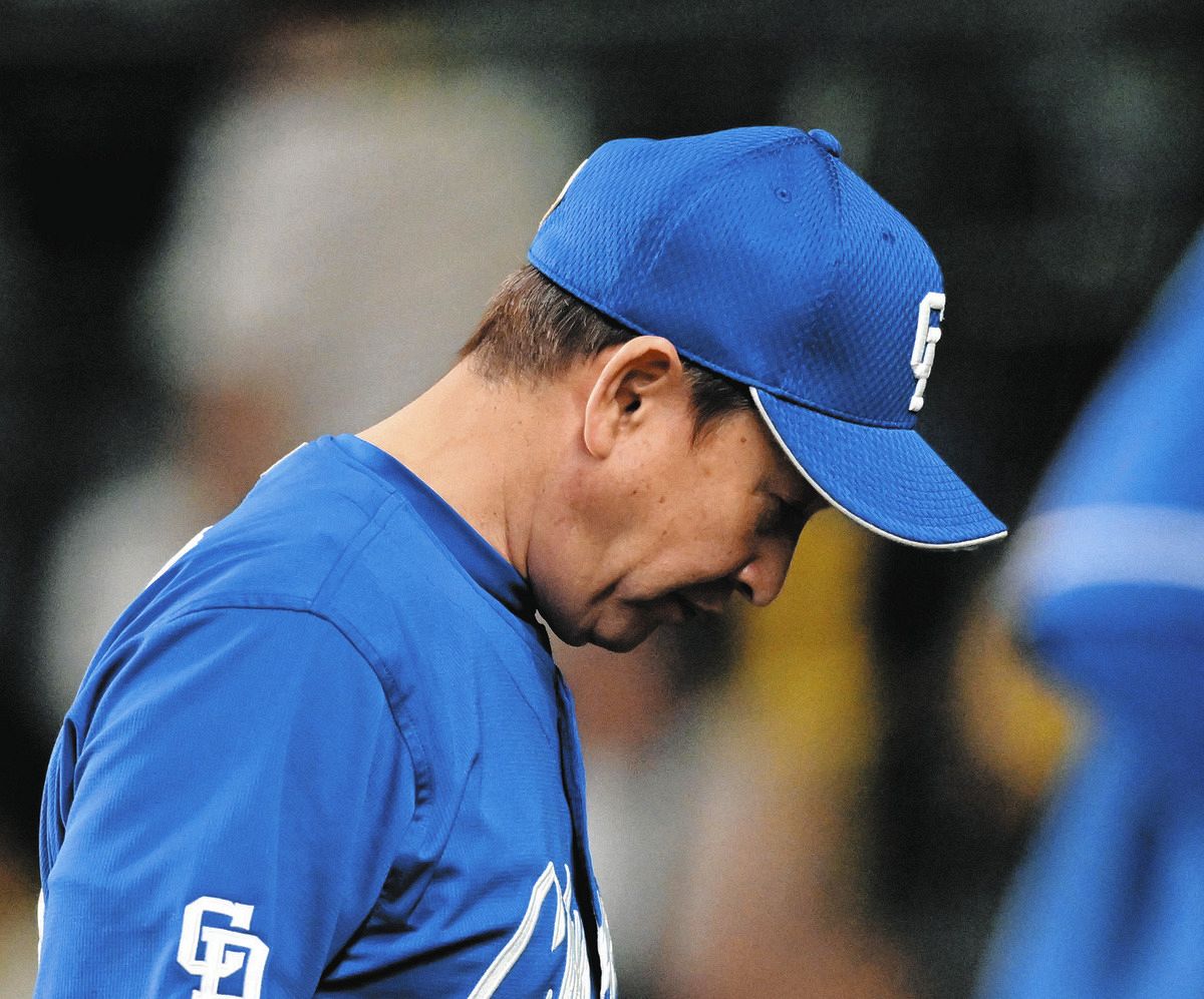 立浪監督、9回二死満塁で代打中島に「焦りもあるが代打は簡単に打てない」